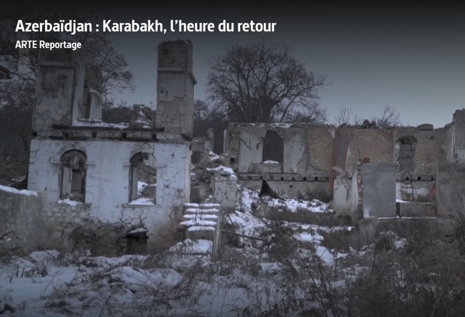 Canal de televisión francés emite un reportaje sobre la región azerbaiyana de Karabaj