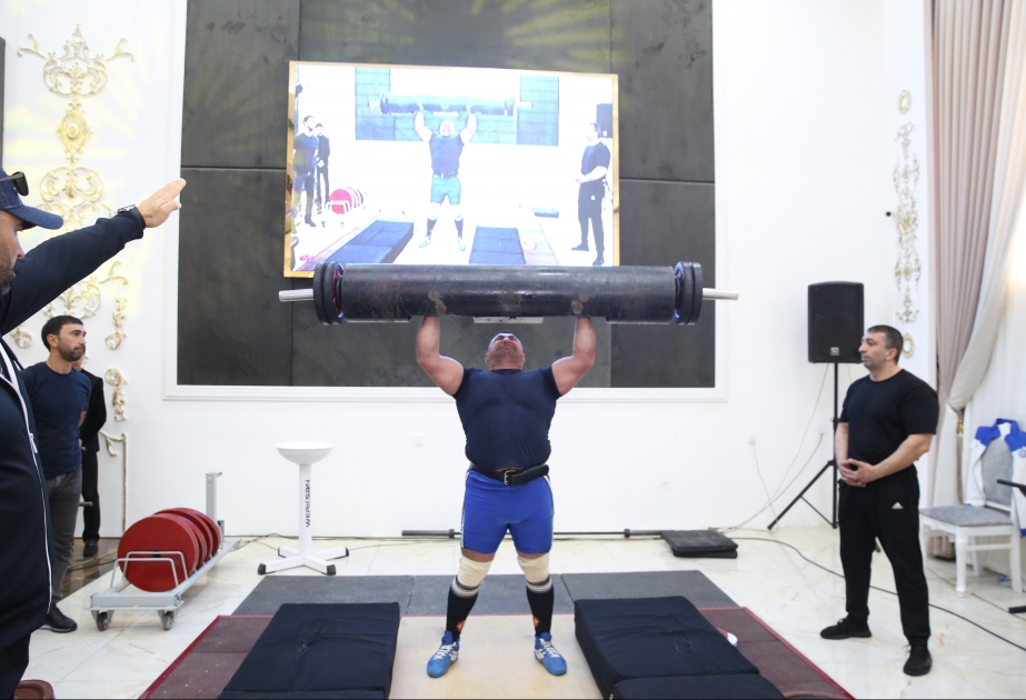 Stronqmen və “strict curl” üzrə Azərbaycan çempionatlarına start verilib
