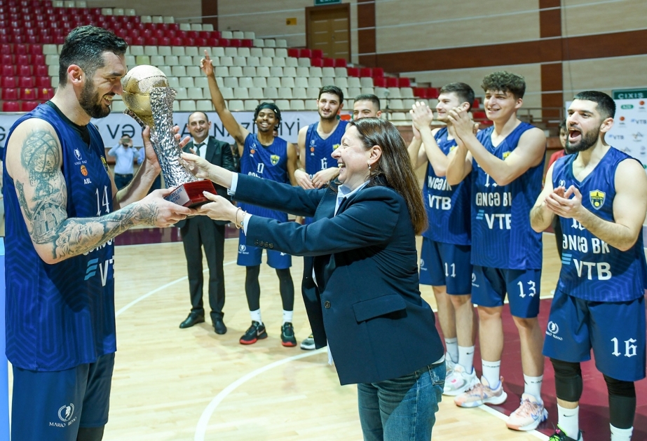 “Gəncə” basketbol üzrə Azərbaycan Kubokunun qalibidir