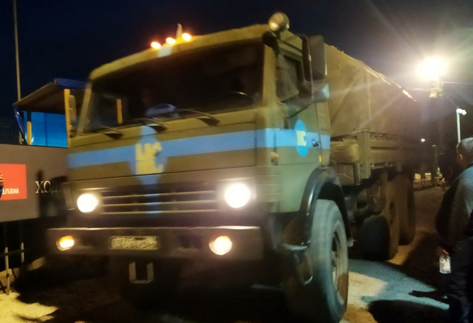 Sülhməramlılara aid avtomobillər aksiya ərazisindən maneəsiz keçib