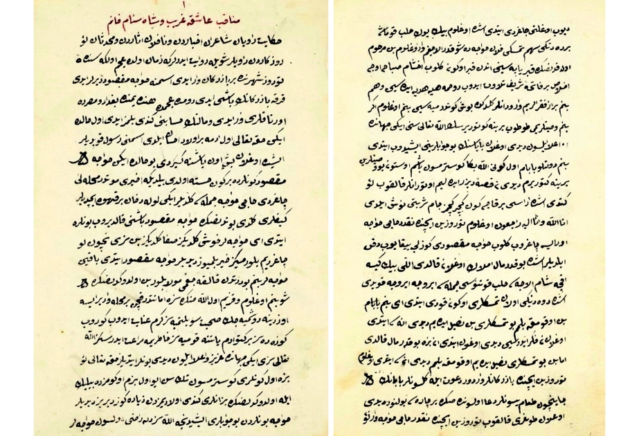 Xalq dastanlarımızın əlyazma nüsxələrinin surətləri əldə edilib