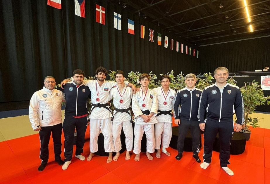 Azerbaijani judo team top medal table at International Masters Bremen