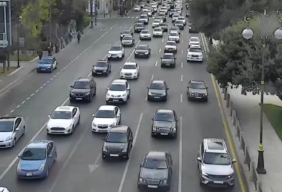 Bakıda hazırda sıxlıq müşahidə edilən yollar