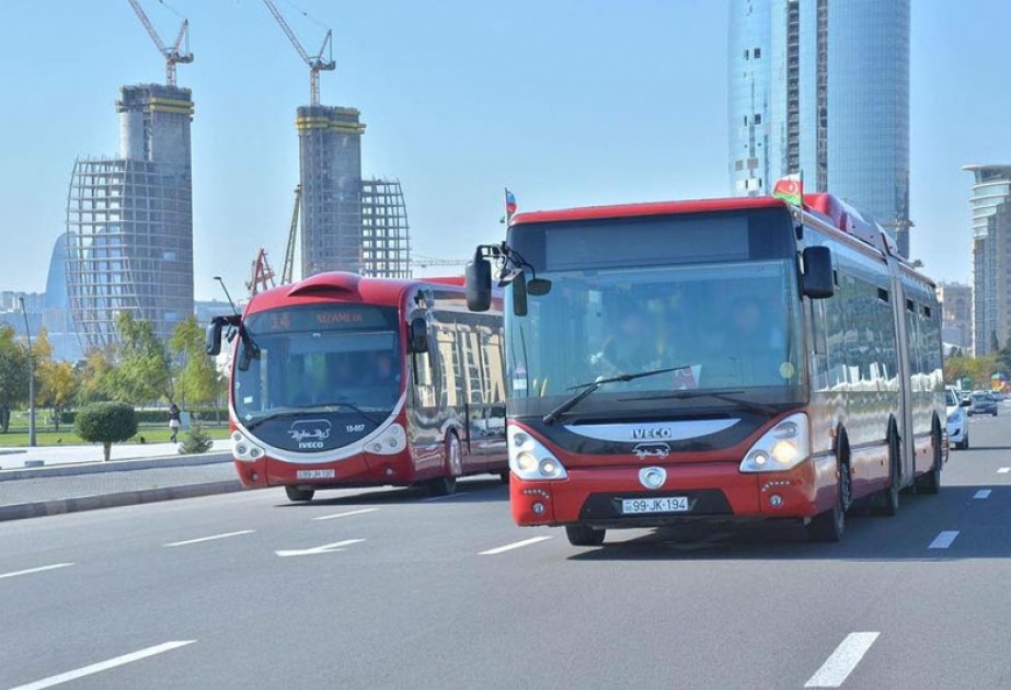 Paytaxtın müxtəlif ərazilərində avtobusların hərəkət intervalında gecikmələr var