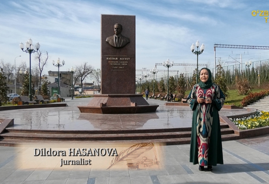 Государственное телевидение Узбекистана подготовило передачу о великом лидере Гейдаре Алиеве