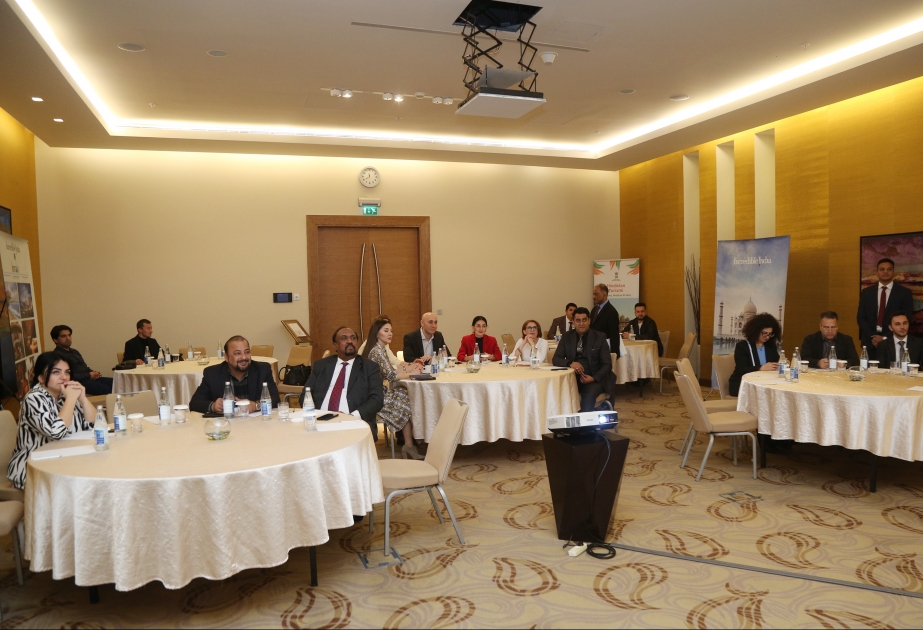 Azərbaycanla Hindistanın turizm sahəsində ikitərəfli əməkdaşlığına həsr olunmuş tədbir keçirilib
