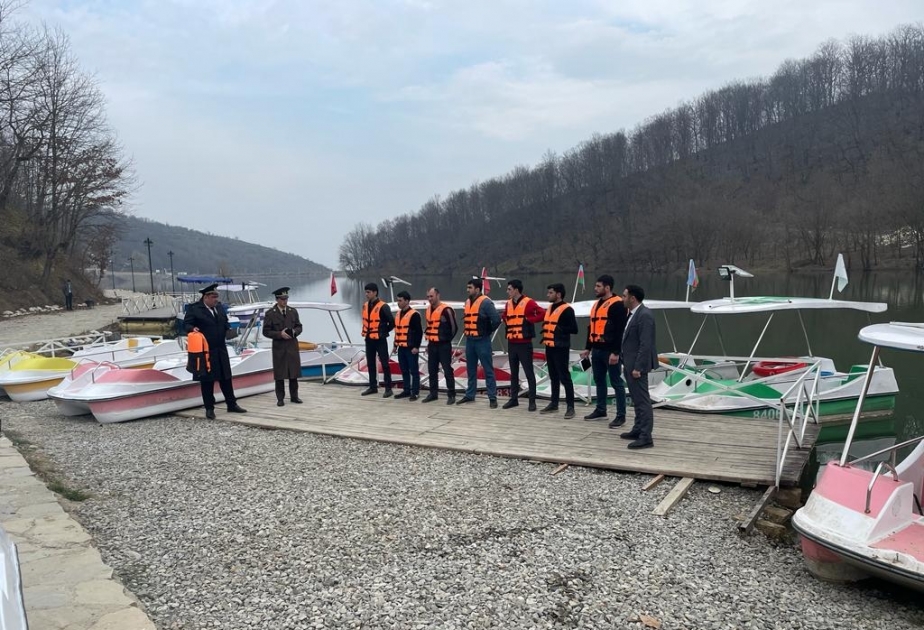 Kiçikhəcmli gəmi istifadəçiləri üçün silsilə maarifləndirmə tədbirləri keçirilib