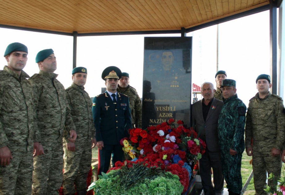 Vətən Müharibəsi Qəhrəmanı Azər Yusiflinin doğum günü ilə əlaqədar xatirəsi anılıb