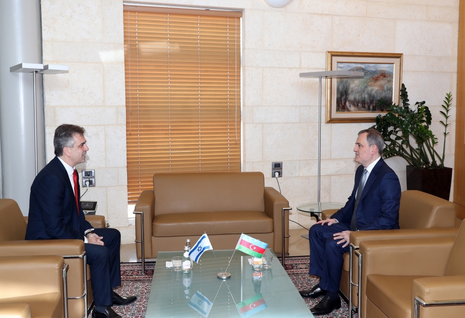Azerbaijani, Israeli FMs meet in Jerusalem VIDEO