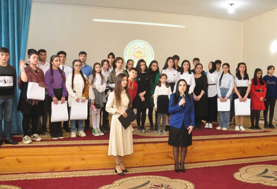 “Susma, səsini eşitdir!” layihəsi çərçivəsində tədbirlər keçirilib