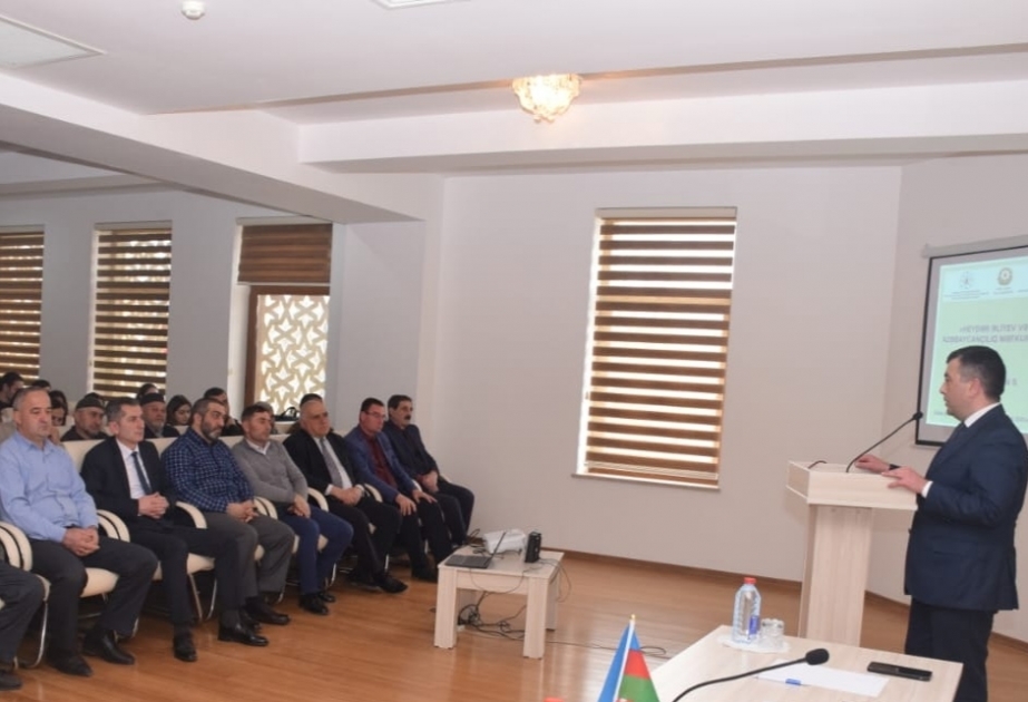 Qubada “Heydər Əliyev və Azərbaycançılıq məfkurəsi” mövzusunda konfrans keçirilib