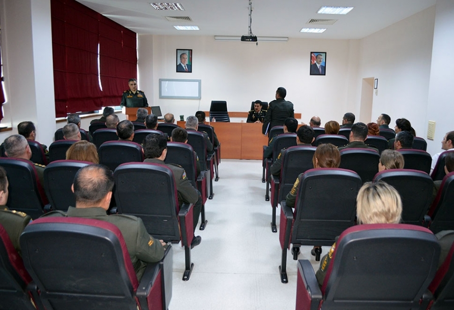 Kahramanmaraşda fəaliyyət göstərən hərbi tibb personalımız təltif olunub