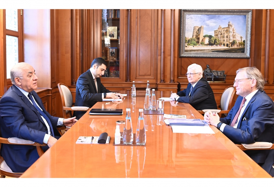 Azerbaijani PM meets with Russian Presidential Commissioner for Entrepreneurs' Rights