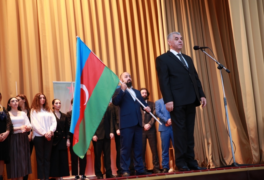 Pedaqoji Universitetdə Heydər Əliyevə həsr olunmuş “Qurtuluş” tamaşası nümayiş olunub