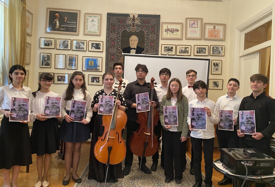 Dünyaşöhrətli violonçel ifaçısı Mstislav Rostropoviçin xatirəsi anılıb