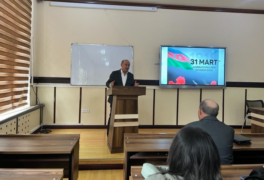 “Mart soyqırımı: həyata keçirilmə üsulları, səbəbləri və nəticələri” -  tədbir