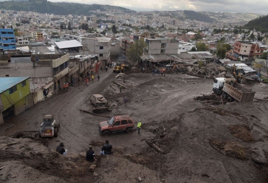 Ekvadorda torpaq sürüşməsi nəticəsində 16 nəfər ölüb VİDEO   