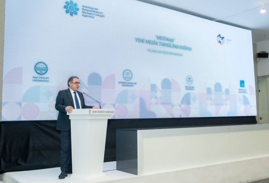 “MEDİAlab” layihəsi çərçivəsində ali təhsil müəssisələrinin tələbələri üçün infosessiya keçirilib