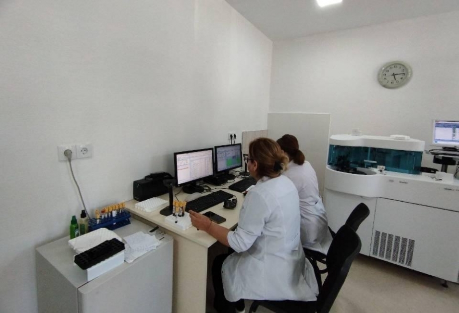 Şirvan Şəhər Mərkəzi Xəstəxanasının laboratoriyası müasir avadanlıqlarla təchiz edilib