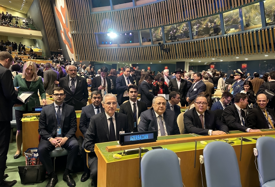 ONU elogia la iniciativa de Azerbaiyán en la Conferencia sobre el Agua 2023
