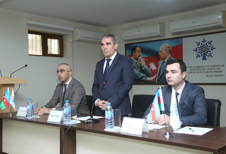 Səbail rayonunda 31 Mart soyqırımı ilə əlaqədar anım tədbiri təşkil olunub