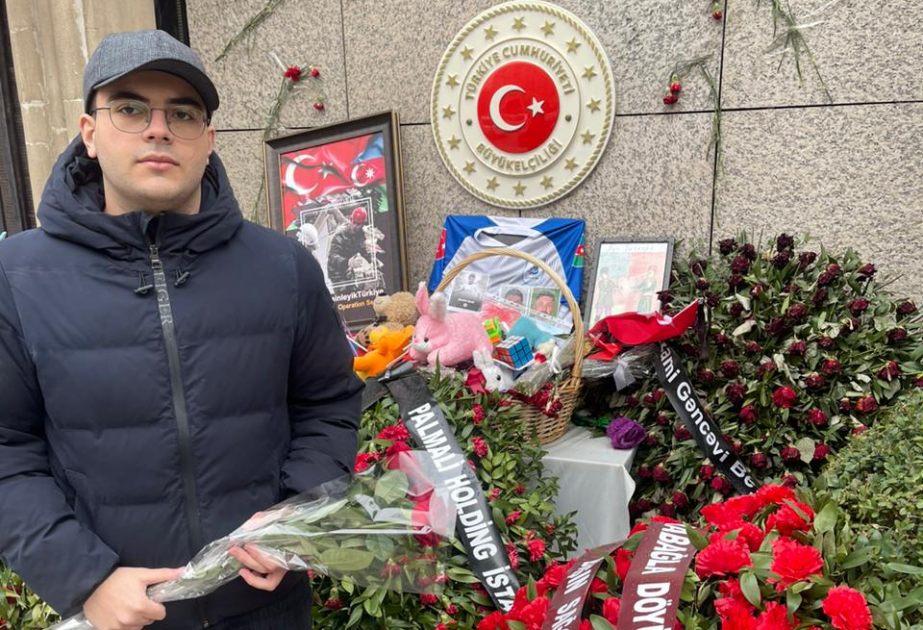 BDU-nun tələbəsi Türkiyədə zəlzələ nəticəsində zərərçəkmişlərə yardım edib