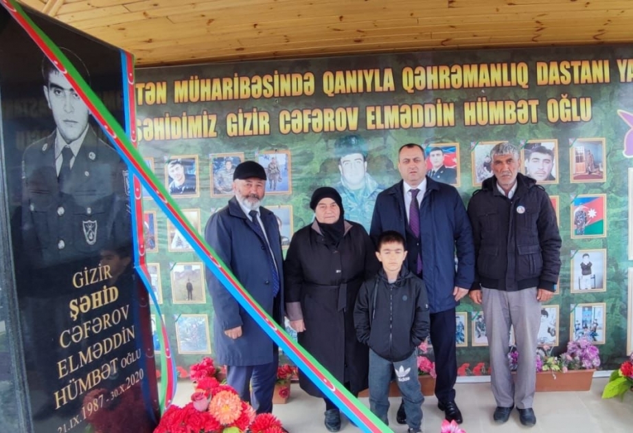Milli Məclis sədrinin müavini şəhid ailəsini ziyarət edib