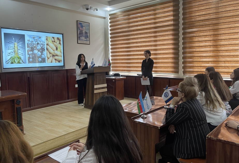 BDU-da seminar: Geni modifikasiya olunmuş orqanizmlər