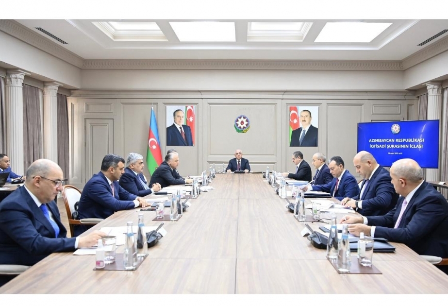 Azerbaijan’s Economic Council convenes its meeting