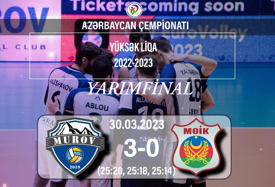 Yüksək Liqa: “Murov” və “Xarı bülbül” yarımfinala qələbə ilə başlayıblar
