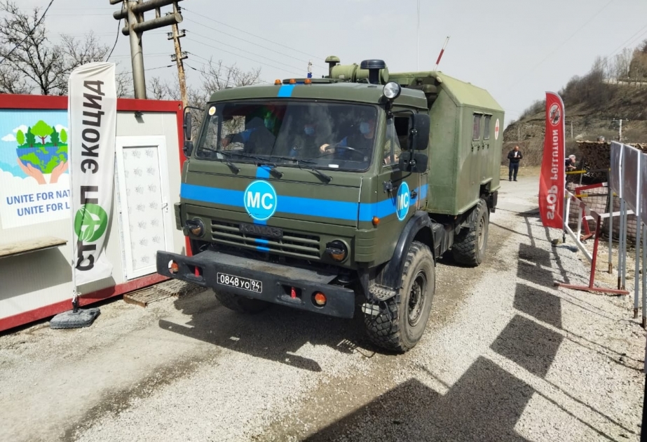 Laçın-Xankəndi yolu: Ötən gün 91 avtomobilin ərazidən sərbəst keçidi təmin edilib