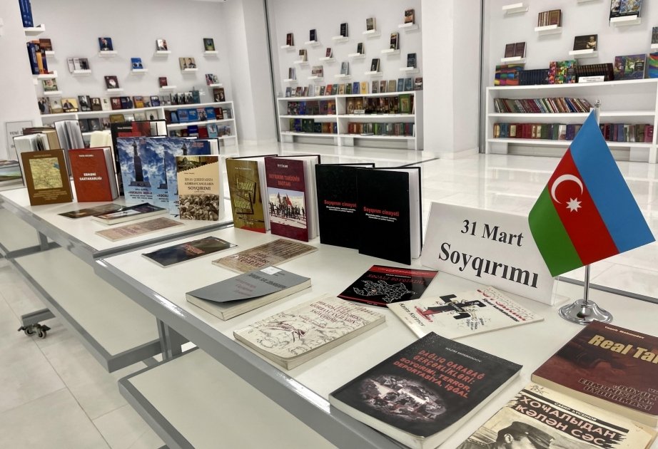 В Центральной научной библиотеке организована выставка, посвященная геноциду 31 Марта