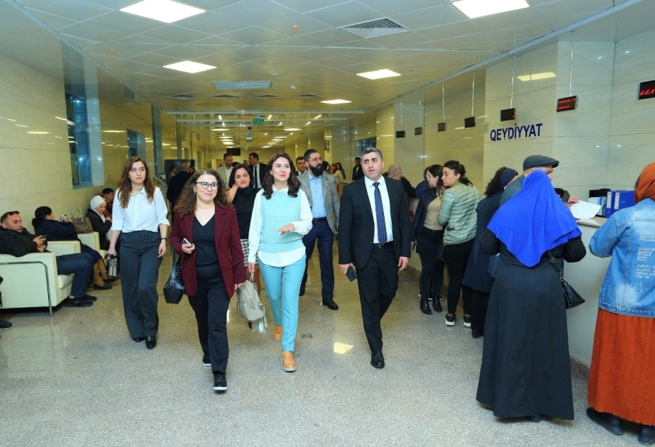 Almaniyada təhsil alan və çalışan azərbaycanlı həkimlər “Yeni klinika”da olublar