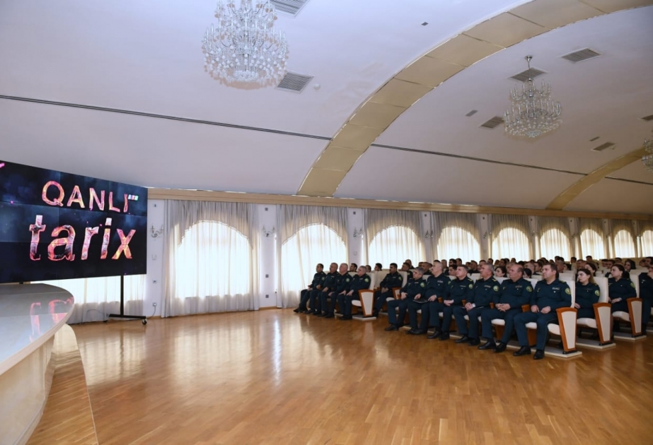 DSX-nin hərbi hissə və bölmələrində Azərbaycanlıların Soyqırımı Günü ilə əlaqədar anım tədbirləri keçirilib