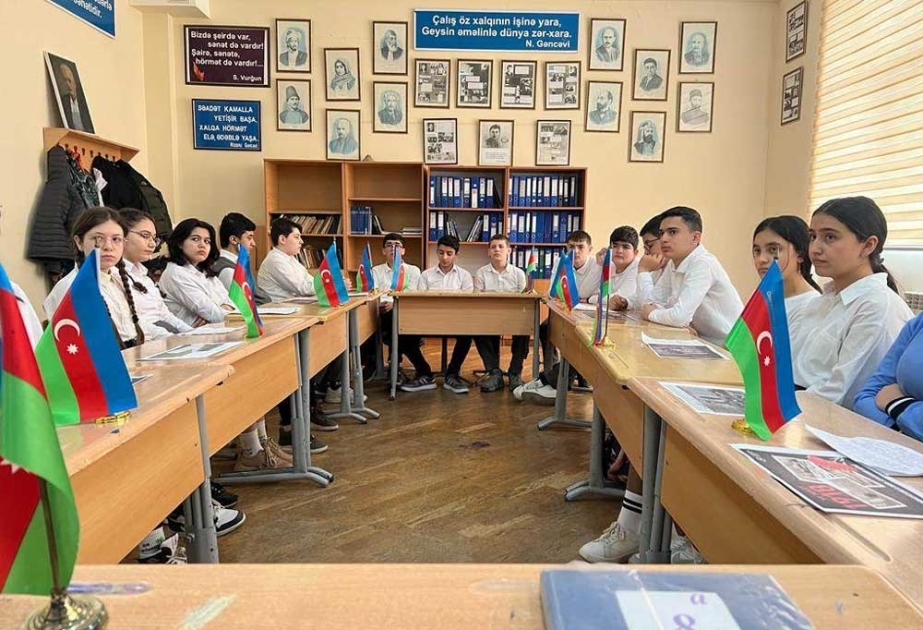 Təhsil müəssisələrində 31 Mart soyqırımı ilə əlaqədar silsilə tədbirlər keçirilib