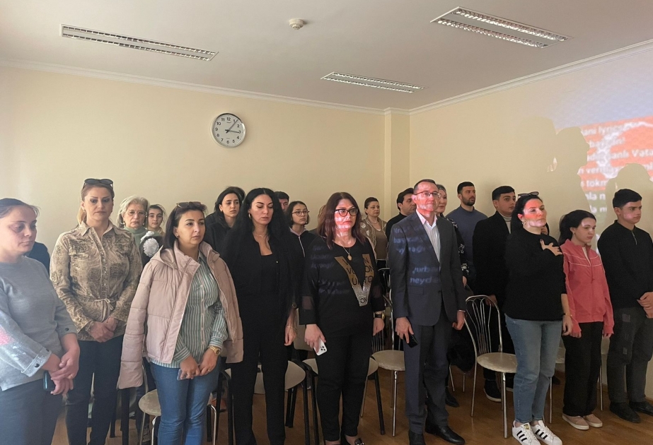 Mərkəzi İncəsənət Məktəbində soyqırımı qurbanlarının xatirəsi anılıb