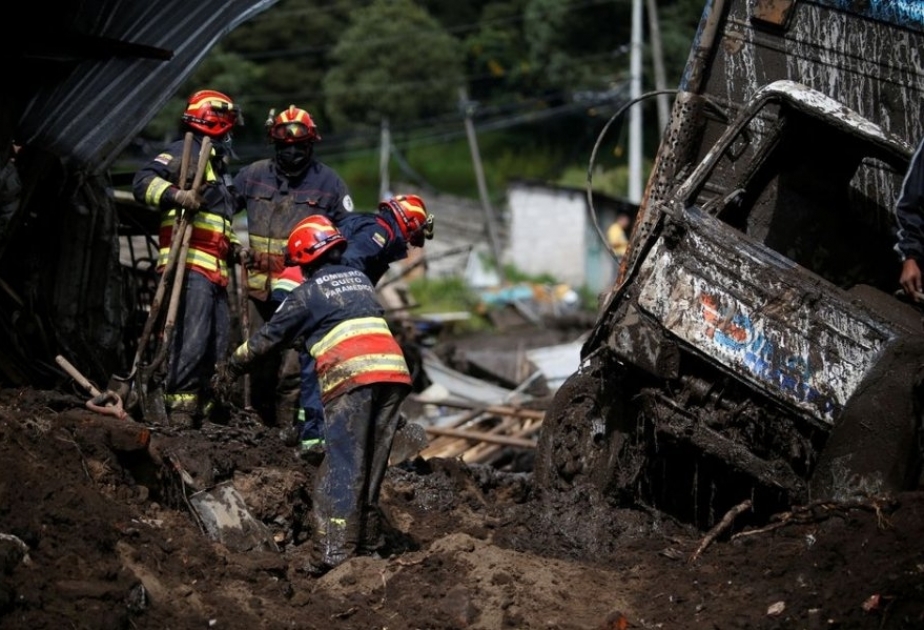 Ekvadorda torpaq sürüşməsi nəticəsində ölənlərin sayı 21-ə çatıb