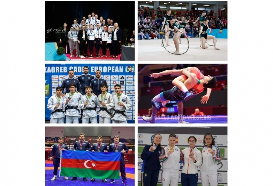 Aserbaidschanische Athleten gewinnen im März 70 Medaillen bei internationalen Wettkämpfen