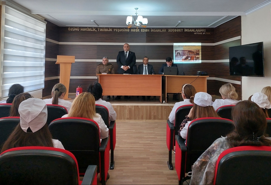 Fövqəladə hallarla bağlı davranış qaydaları barədə əhali maarifləndirilib