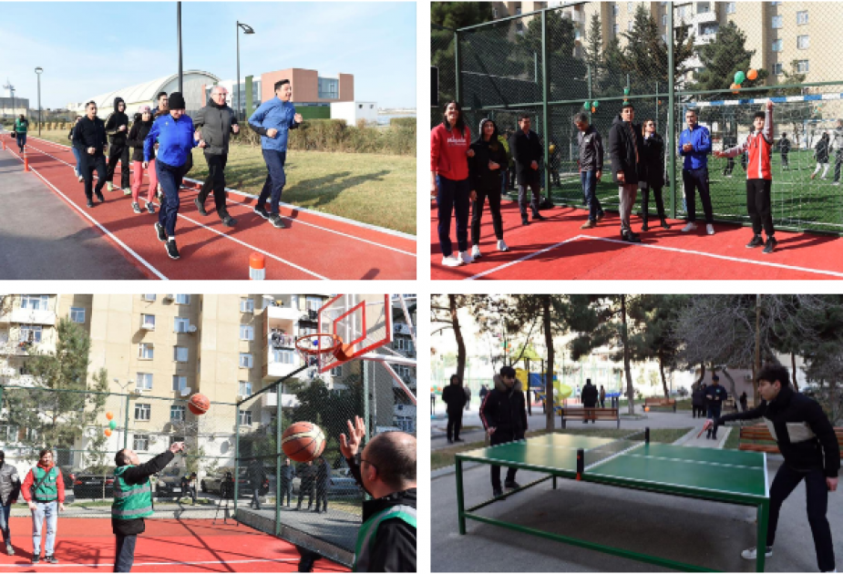В прошлом месяце в Баку сданы в эксплуатацию два спортивных сооружения