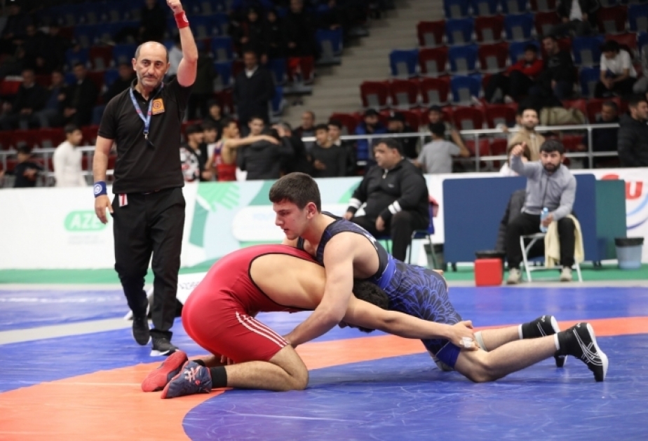 Azərbaycan çempionatında sərbəst güləş yarışlarına yekun vurulub