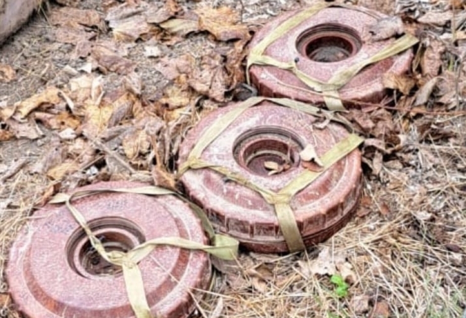 Se encuentran 3 minas antitanque en el distrito de Lachin