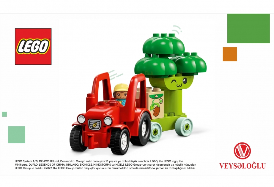®  "Veyseloglu Distribution" se ha convertido en el representante oficial de The LEGO Group en Azerbaiyán