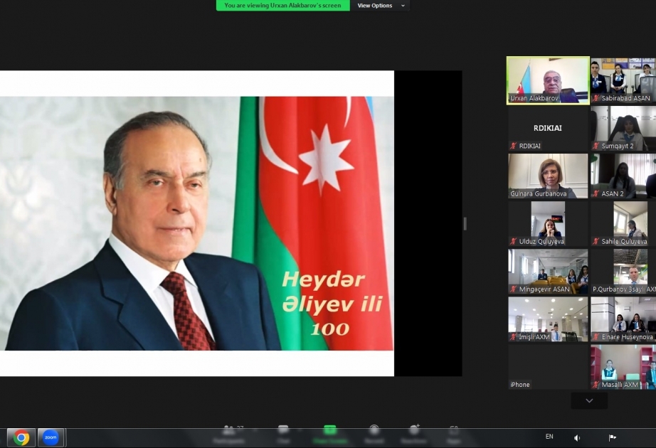 Dövlət İdarəçilik Akademiyası “ASAN xidmət”in əməkdaşları üçün təlim keçirib