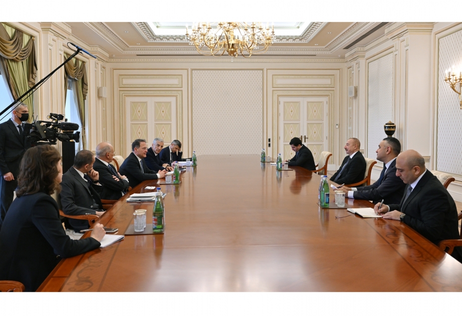Presidente de Azerbaiyán:"Las relaciones entre Azerbaiyán e Italia se están desarrollando a nivel de asociación estratégica"