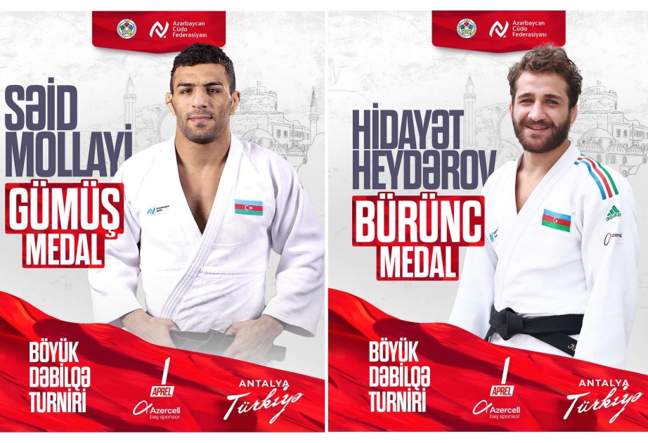 Los judokas azerbaiyanos consiguen dos medallas en el Grand Slam 2023 de Antalya
