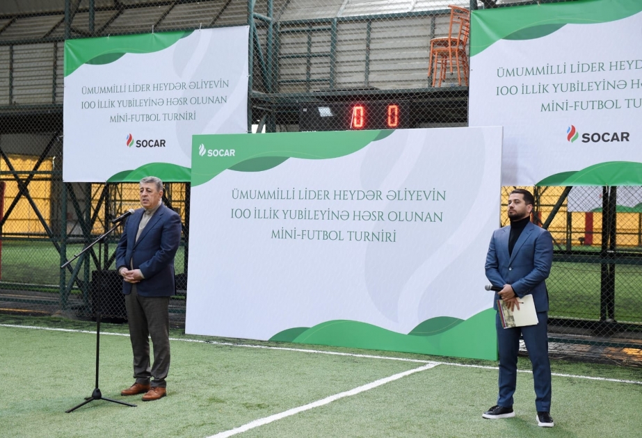 SOCAR-ın təşkilatçılığı ilə minifutbol turnirinə start verilib