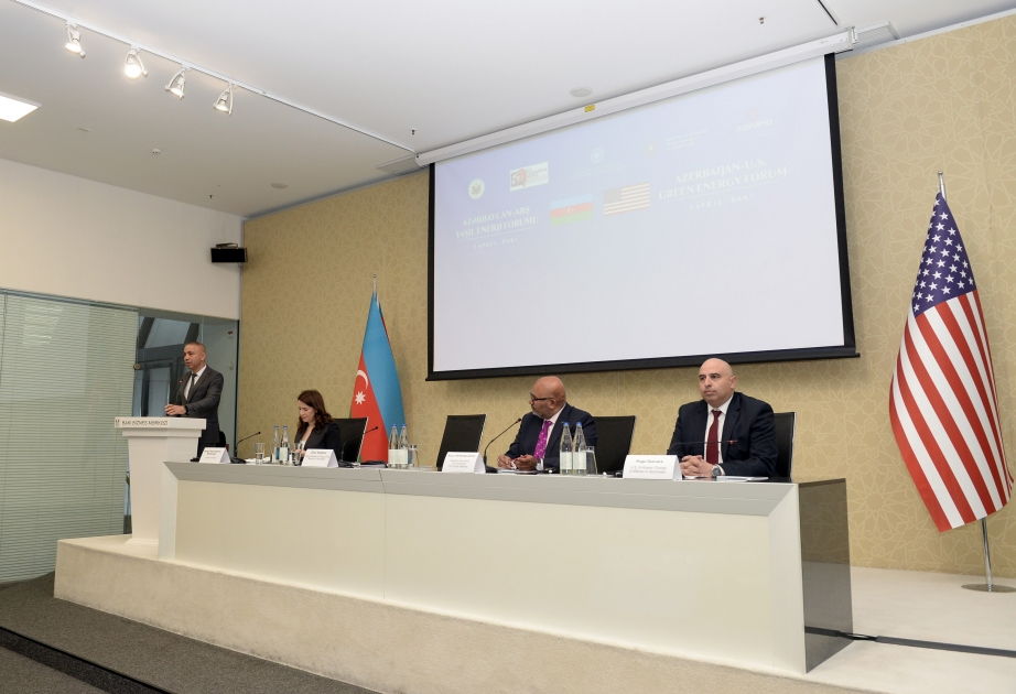 Un forum azerbaïdjano-américain sur l’énergie verte entame ses travaux