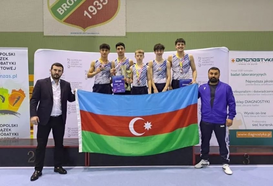 Gimnastlarımız Vavel beynəlxalq turnirində uğurla çıxış ediblər