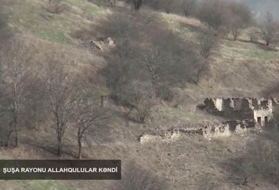 Şuşa istiqamətində əməliyyatdan sonra nəzarətimizə keçən kəndlərin görüntüləri yayımlanıb VİDEO